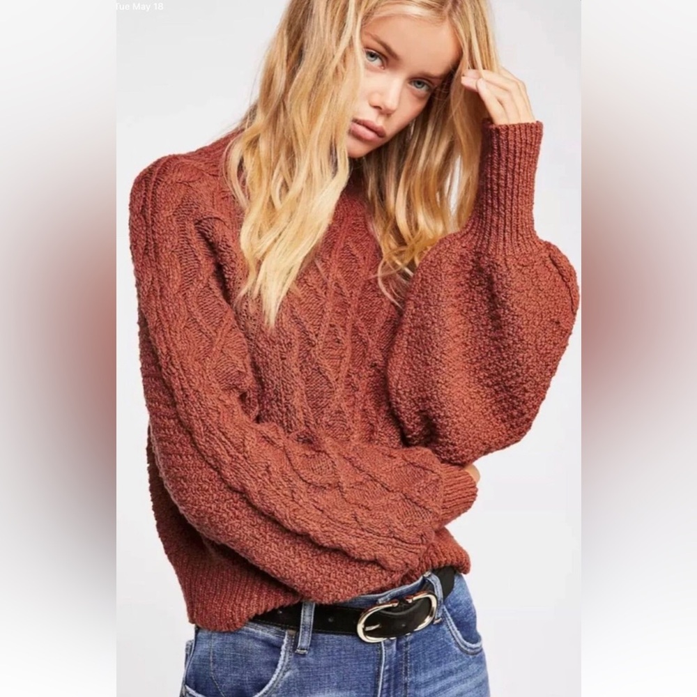 Free People Parfait Pullover Sweater
